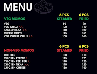 The Momo Kart menu 1