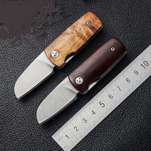 Title 1, Mini Portable Outdoor Folding Knife, High Hardn...