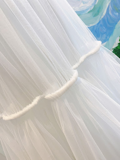 Title 10, Small French First Love Puffy Mesh Skirt for gi...