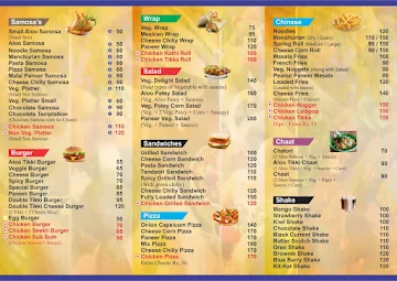 Samosa Express menu 