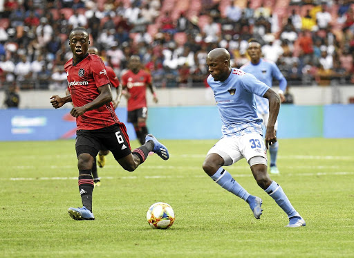 Midfielder Xolani Mahola of Chippa United was promoted to the first team back in 2017. / Michael Sheehan/Gallo Images