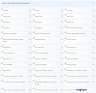 Harsha Mini Restaurant menu 3