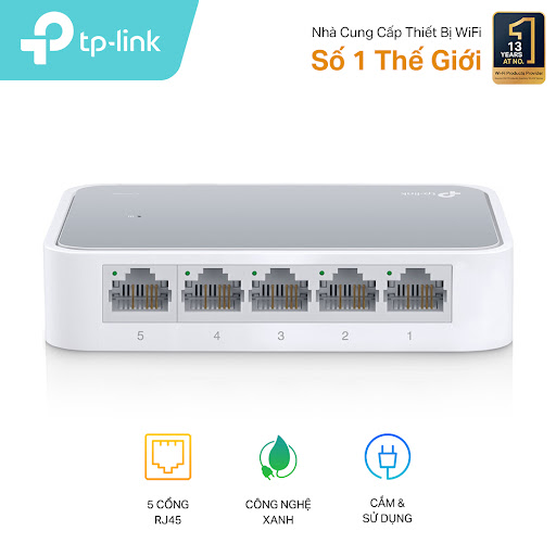 Switch TP-Link TL-SF1005D 5-Port 10/100Mbps Desktop Switch