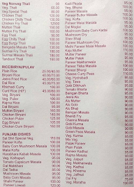 Hotel Sai Shri menu 2