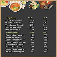 Biryani Express menu 1