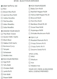 Wok Box menu 1