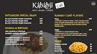 Kababji Cafe menu 2