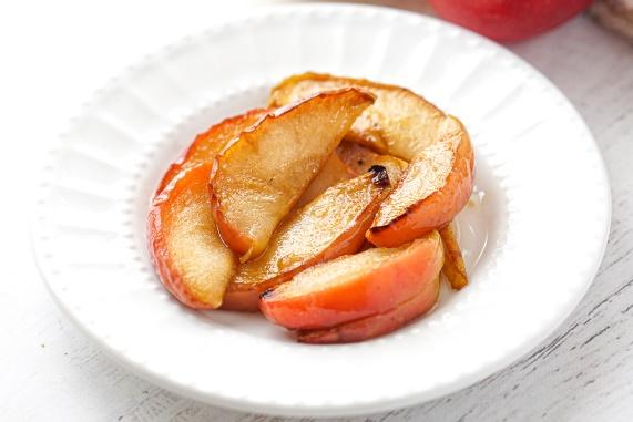 Baked Pears and Apples - simple & healthy fall dessert with coconut sugar!