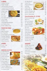 Tawa Fresh menu 2