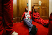 Members of the Economic Freedom Fighters wreaked havoc in the Johannesburg city centre yesterday when they stormed the Gauteng legislature, demanding that their members be allowed back into the house.