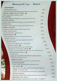 Modern Caterers menu 3