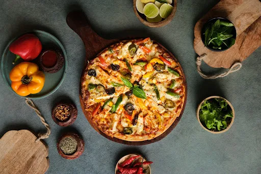 Mexican Spicy Paneer Pizza