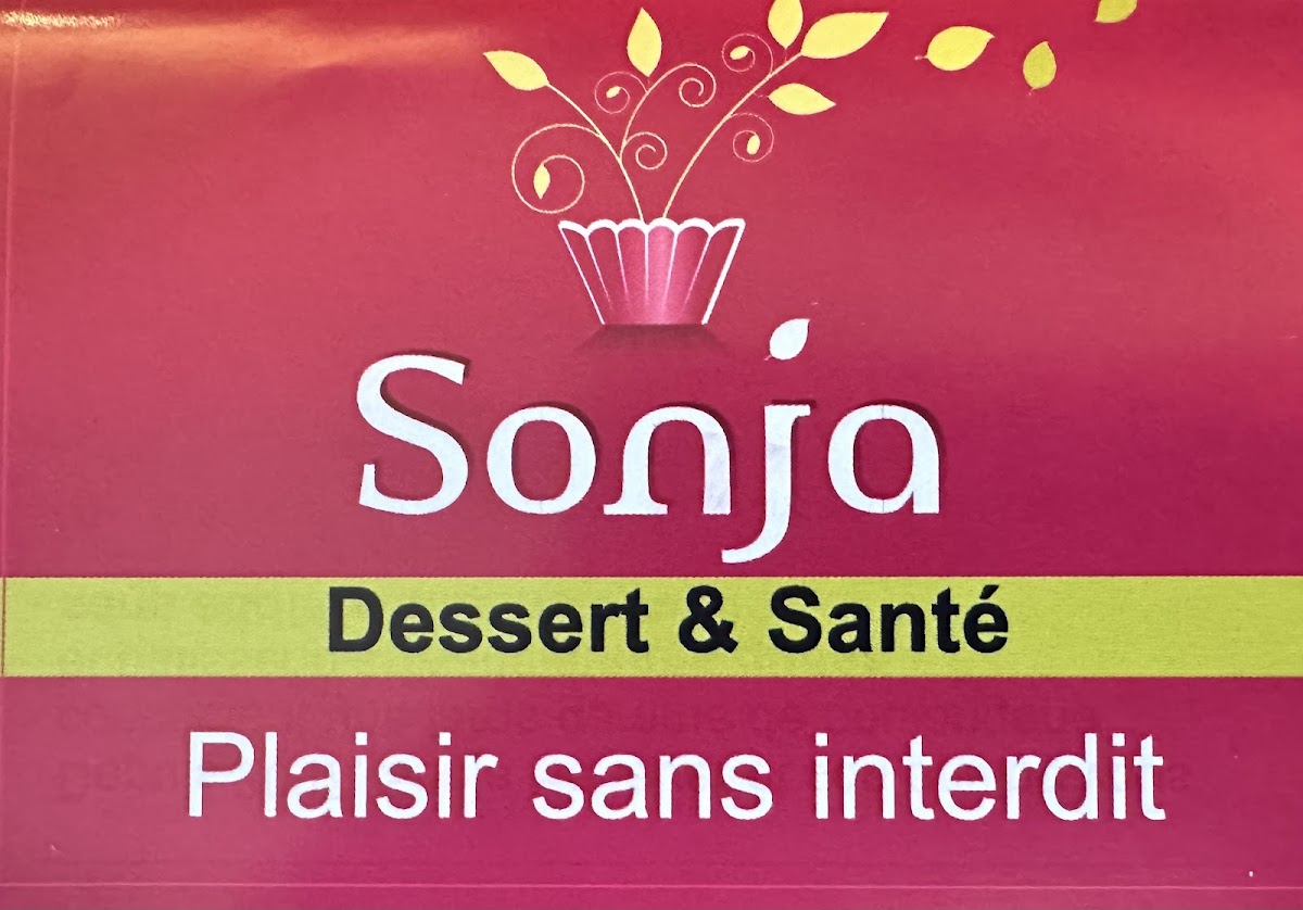 Sonja Dessert sante gluten-free menu