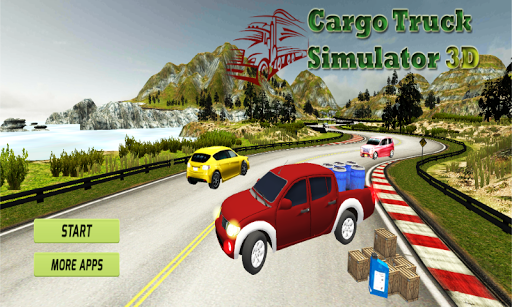 Hill Climb Cargo Truck Driver