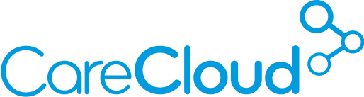 Logotipo azul de CareCloud