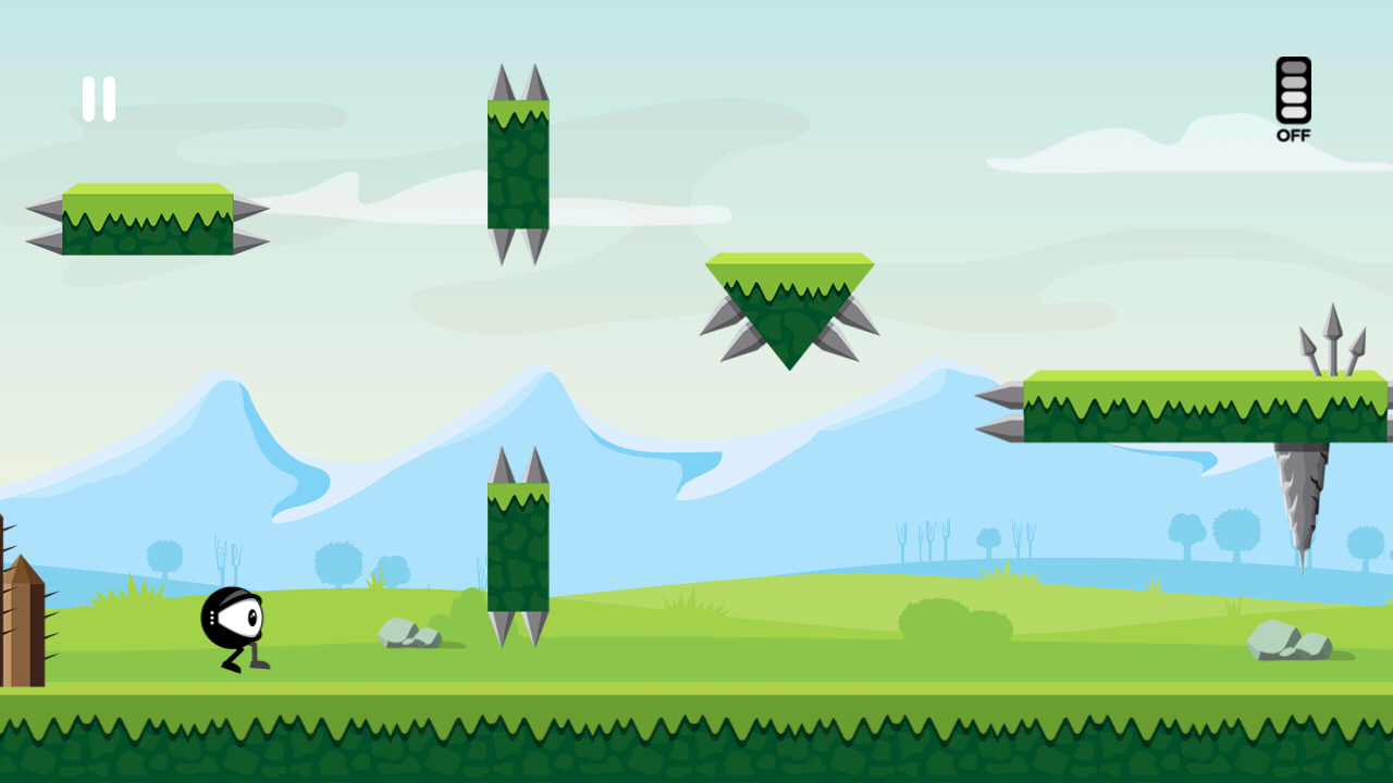    Jump'n'Roll Eyeball- screenshot  