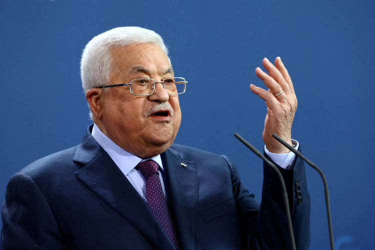 President Mahmoud Abbas. Picture: LISI NIESNER/REUTERS