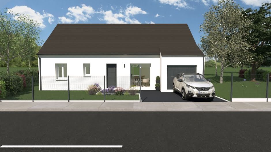 Vente maison neuve 4 pièces 81 m² à La Croix-en-Touraine (37150), 215 500 €