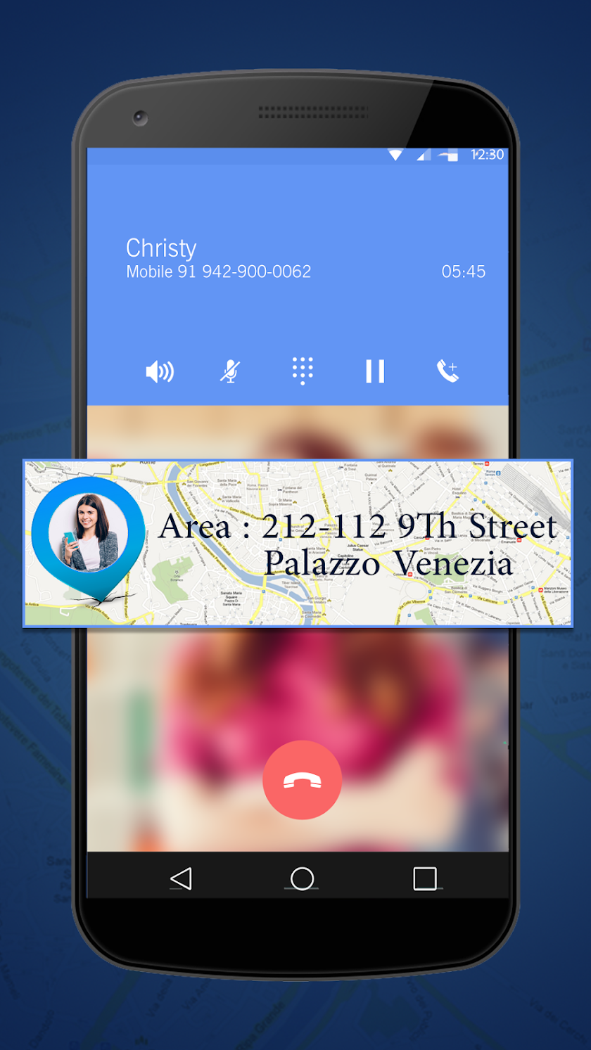 Mobile Caller Locator Tracking Screen 3