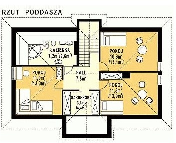 WB-3469 - Rzut poddasza