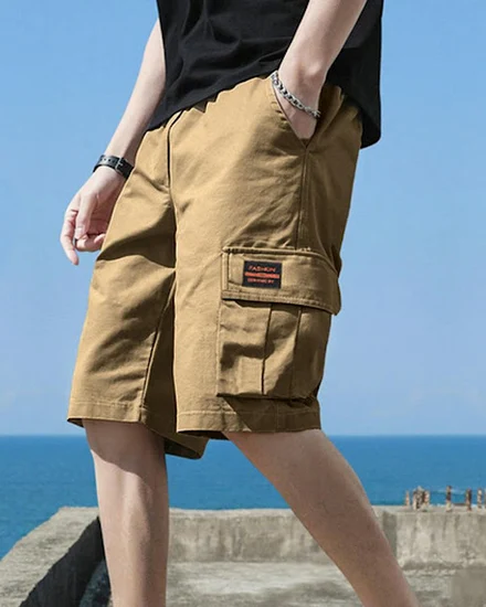 2023 Men's Cargo Shorts Fashion Casual Multi-pocket Sport... - 2