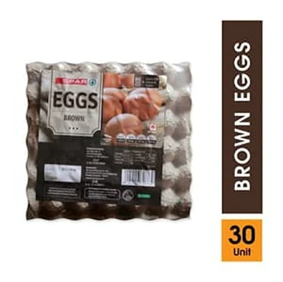 Spar Egg Brown 30 No 1 Qty