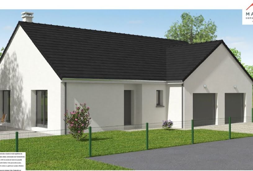  Vente Terrain + Maison - Terrain : 454m² - Maison : 94m² à Sainte-Jamme-sur-Sarthe (72380) 