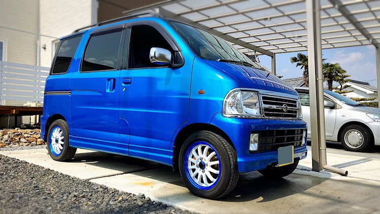 アトレーワゴンのYouTube・木製シフトノブ・シフトノブ自作・入学式・車載動画に関するカスタム事例の投稿画像4枚目