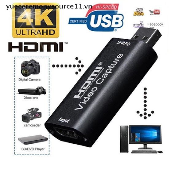 Adapter Chuyển Đổi Âm Thanh Video Hdmi Sang Usb 3.0 Độ Phân Giải 4K