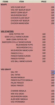 Chutney Sauce menu 2