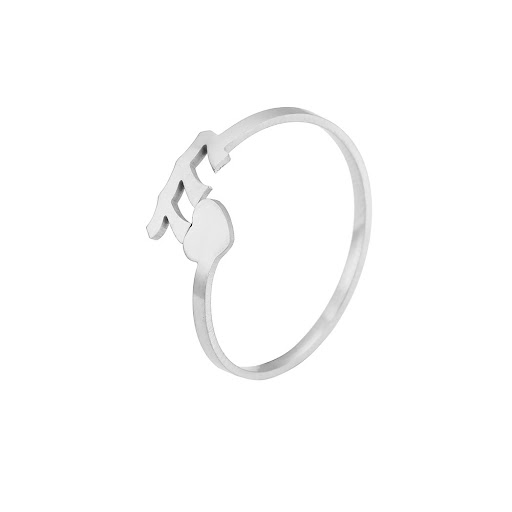 Title 12, Creative Personalized Stainless Steel Number Ri...