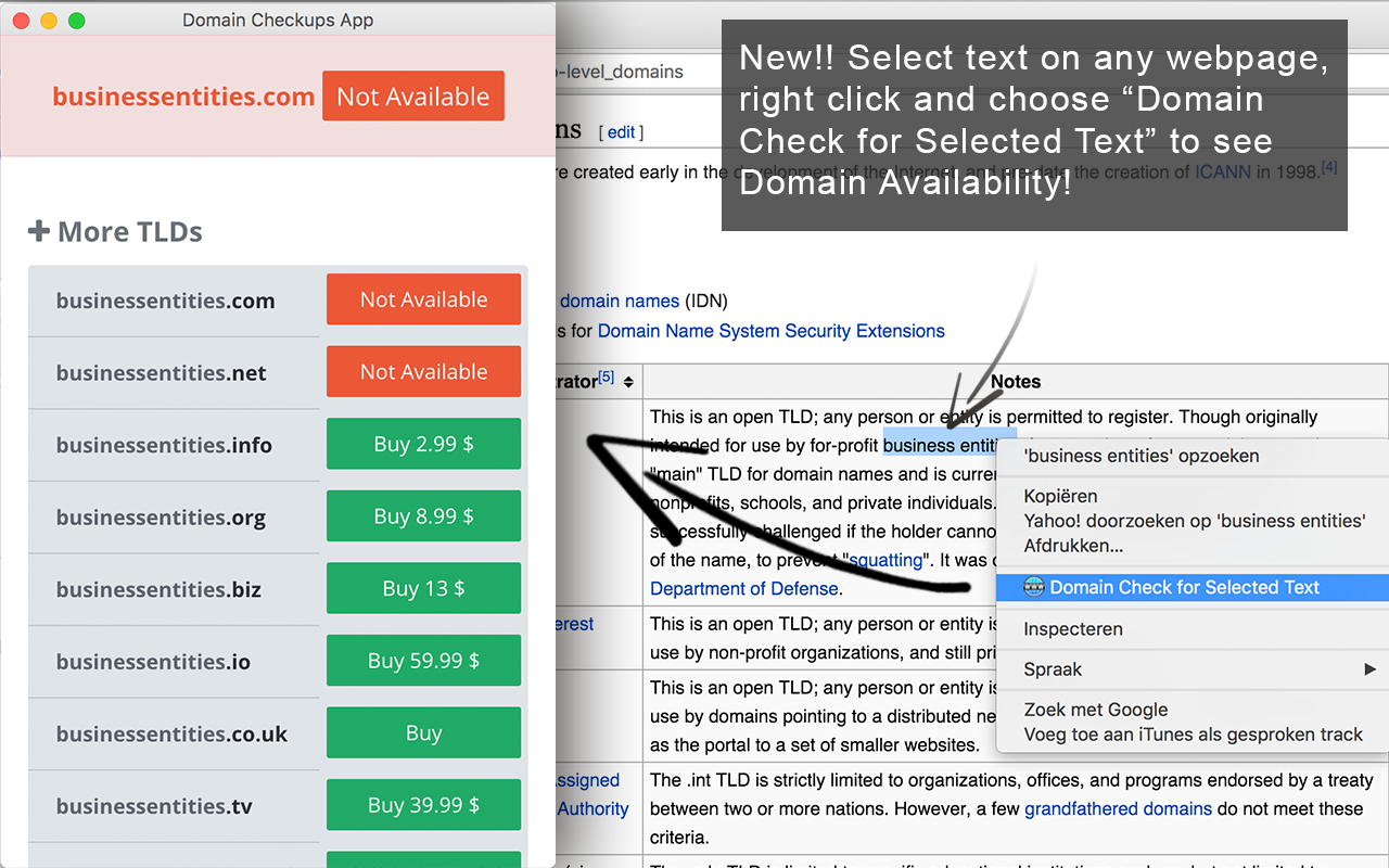 Domain Check Plugin Preview image 4