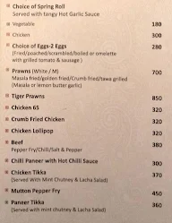 Options - Classic Sarovar Portico menu 4