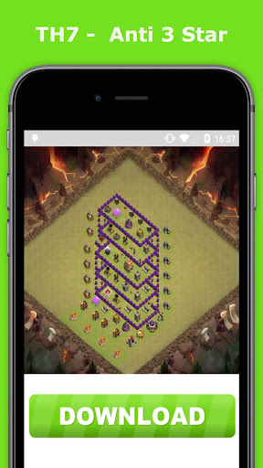 Clash war base layouts