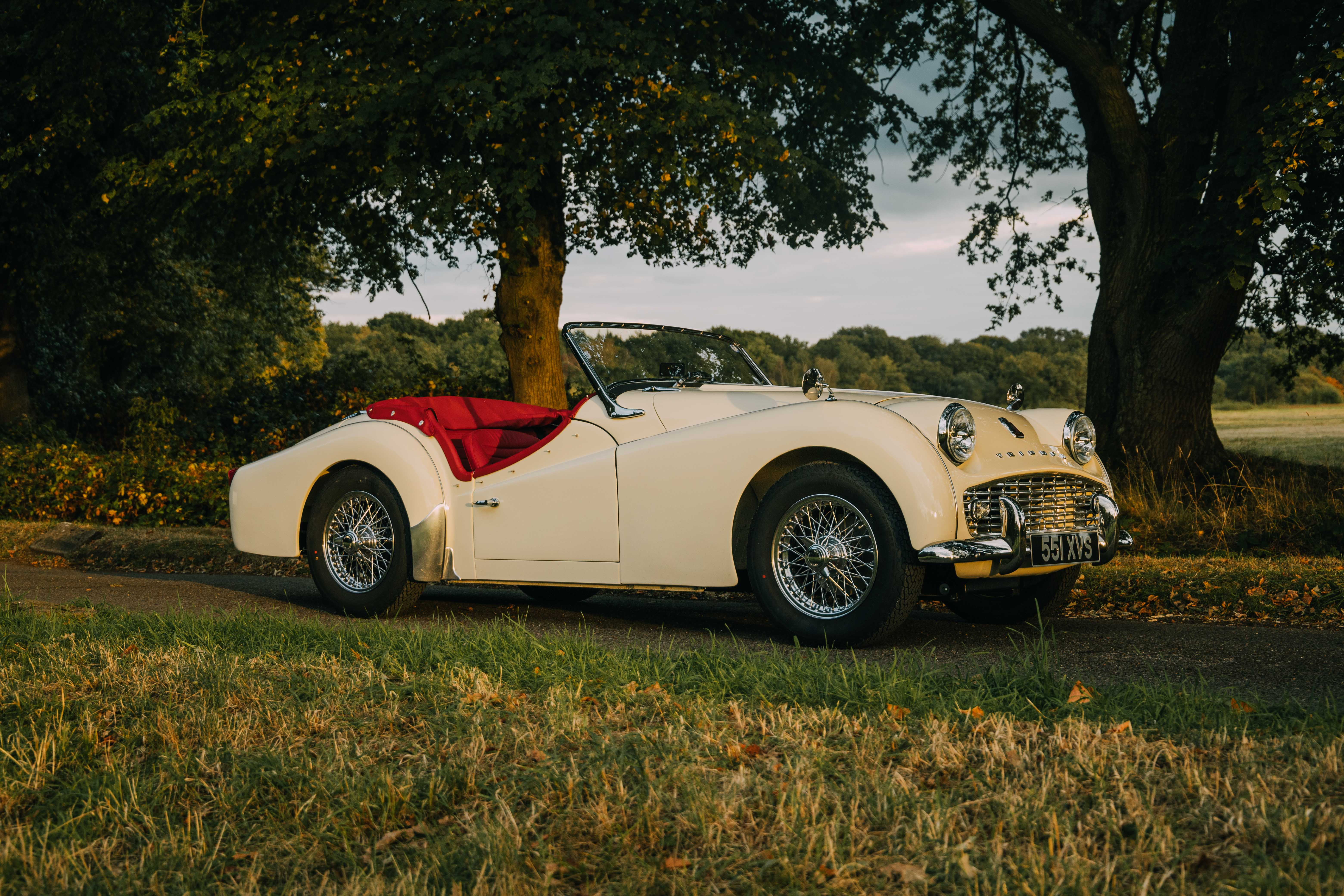 Triumph Tr3 Hire London