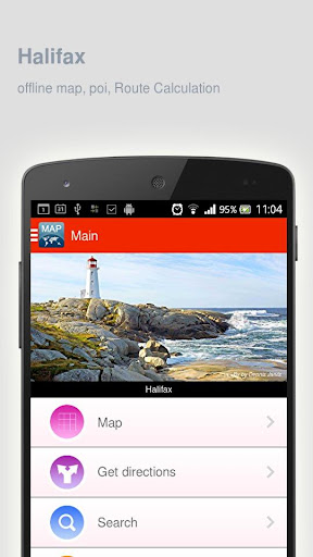 Halifax Map offline
