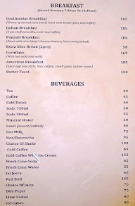 Hotel Western Premium menu 1