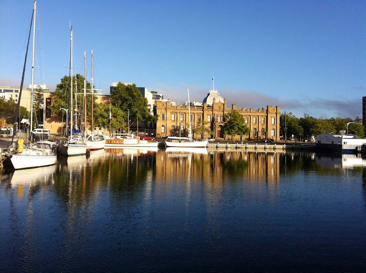 Constitution Dock at the Tasmanian Museum & Art Gallery in Hobart.