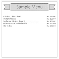 The Lucknow Kitchen menu 1