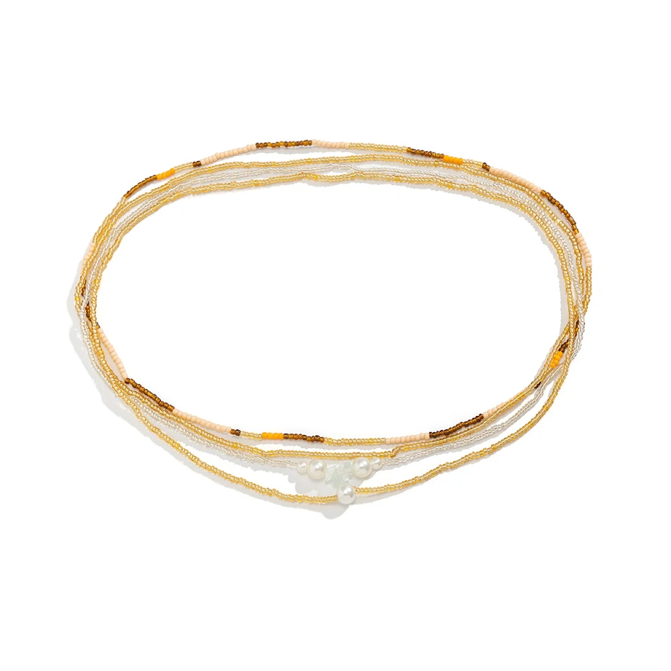Women's Beaded Shell Beach Body Chains Elevate your beach style with these beautiful and delicate body chains, perfect f