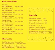 Big Chow menu 2