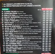 Tipsy Topsy Pizza Parlour menu 2