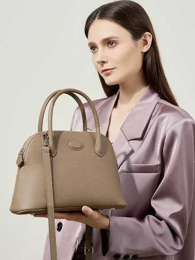 Title 4, Borsa da donna versatile in vera pelle bovina p...