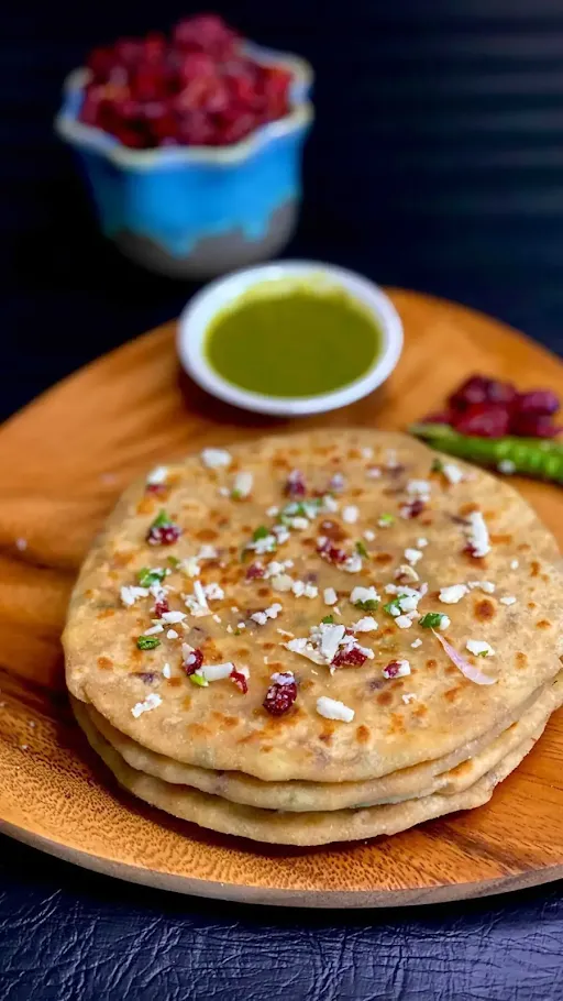 2 Paneer Paratha