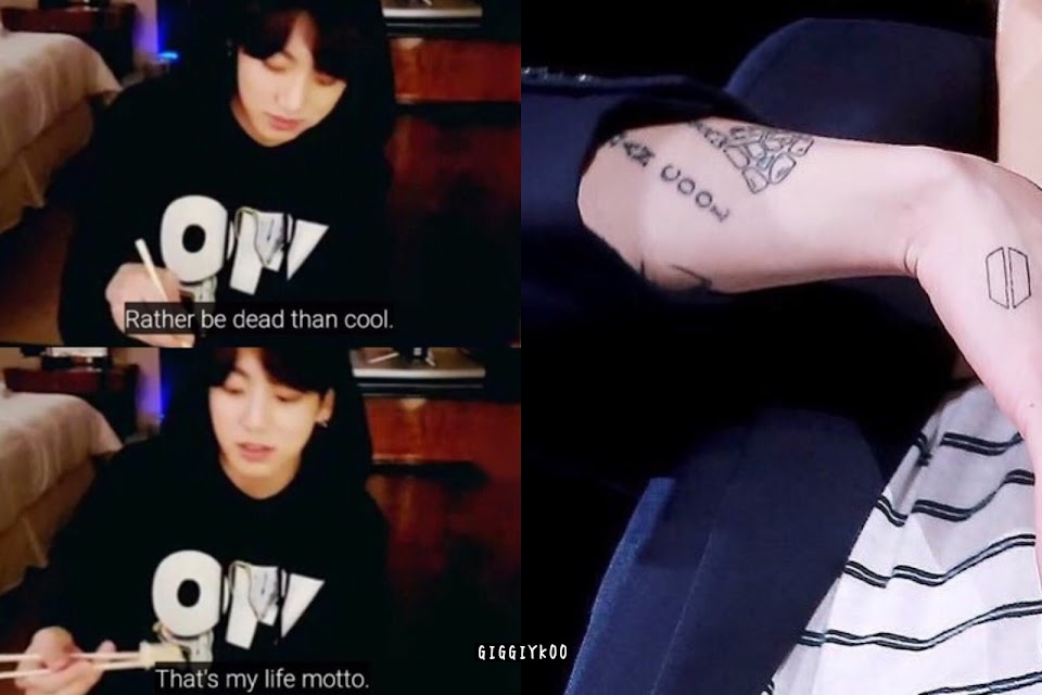 ARMYs Figured Out Meaning Behind Jungkook&#39;s Crossword Tattoo - Koreaboo