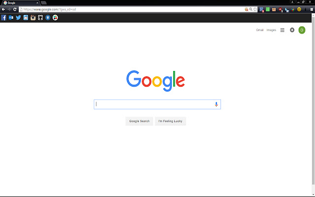 Quick Launch Toolbar chrome extension