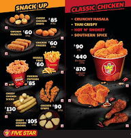 Ffc Chicken menu 2