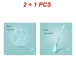 2pcs cover 1pc spoon