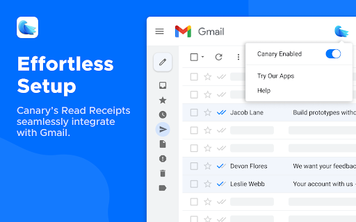 Free Email Tracker for Gmail, by Canary Mail