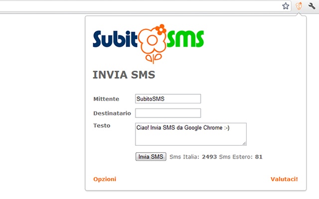 Invia SMS con SubitoSMS.it